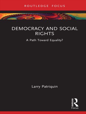 cover image of Democracy and Social Rights
